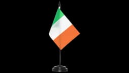 Ireland Deluxe Desk Flag Set Of 6