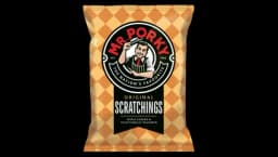 Mr. Porky Pork Scratchings 16g 6 Pack