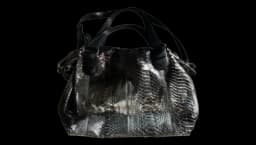 Alligator Handbag - Black