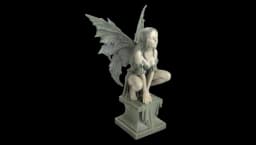 Celtic Fairy's Perilous Perch Garden Sculpture