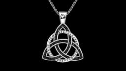 Celtic Pendant Necklace 925 Sterling Silver