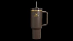 Chocolate Flowstate Quencher 1182 ml Tumbler - Chocolate/Gold