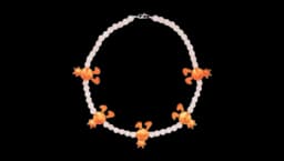 Bunny-Detail Necklace - Multicolor