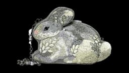 Hop To It Beaded & Rhinestone-Embellished Rabbit Handbag