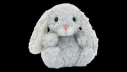 Yummy Bunny Plush - Silver