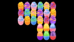 Prefilled Easter Eggs with Butter Slime Set Of 24