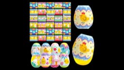 Easter Eggs Shrink Wraps 50 Pieces - Multicolor