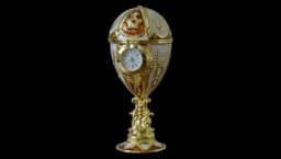 Imperial Egg - Emerald & Gold Enamel