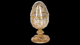 Valentina Fabergé Egg Decoration - Gold