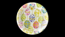 Les Oeufs Salad/Dessert Plates Package Of 8