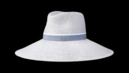 Anne Ribbon-Detailed Hat - Pastel Blue