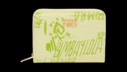 Logo Zip Wallet - Pastel Green