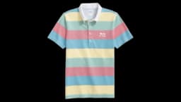 Striped Polo Shirt - Multicolor