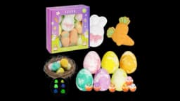 Easter Bath Bombs With Surprise Inside Set Of 9