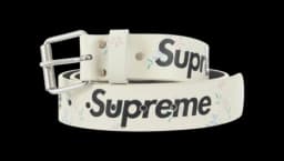 Repeat Leather Belt Floral - Multicolor