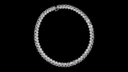 Marchesa Flower Necklace - Silver Stone/Sterling Silver