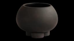 Petit Urchin Plant Pot - Coffee Brown