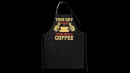 Barista Apron This Guy Makes The Best Coffee - Black