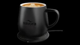 USB Heated Coffee Mug 355ml - Black