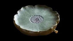 Ceramic Tea Serving Tray - Green