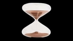 Mindful Focus 30 Minute Hourglass Sand Timer