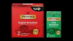 Twinings English & Irish Breakfast Tea Bags 20 & 100 Count Pack Of 6