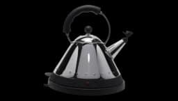 Logo Top-Handle Kettle - Silver-Tone