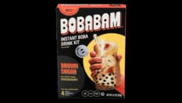 Brown Sugar Instant Boba Drink Kit 261g 4 Pack