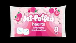 Strawberry Hearts Shaped Marshmallows 226g