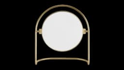 Nimbus Table Mirror - Gold-Tone Brass/Glass