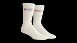 Funny Mom Socks - White/Multicolor