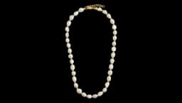 Baroque Pearl Necklace - Gold/Pearl