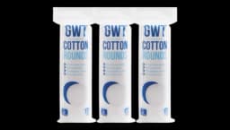 Cotton Rounds 100 Count 1 Pack