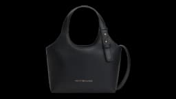 Logo-Detail Tote Bag - Black
