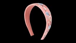 Miwa Floral-Print Headband - Pink