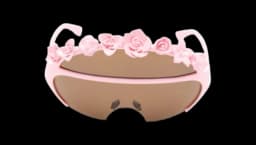 Floral Sunglasses - Pink/Black
