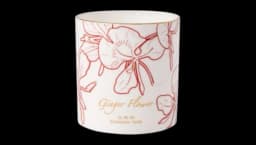 Tang Ginger Flower Mug - White