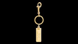 Gold Bar Keyring