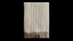 Soft Striped Blanket 140x190cm 