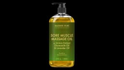 Sore Muscle Massage Oil - Arnica Extract
