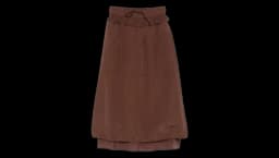 Amber Midi Skirt - Chocolate Brown