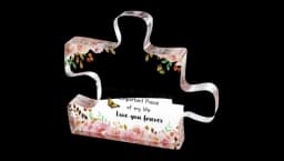 Mother's Day Gift Decorative Acrylic Block Puzzle