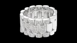 Pavé-Set Diamonds - 18K White Gold