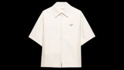 Leather Shirt - White