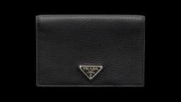Leather Passport Holder - Black