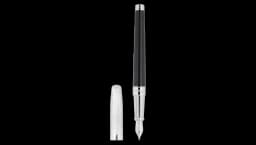 Line D Eternity Fountain Pen Large - Snake Skin Black