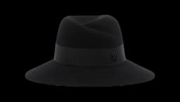 Virginie Fedora Hat - Black