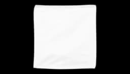 Silk Pocket Square - White