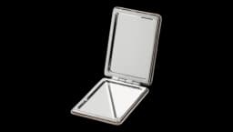 Handbag Mirror - Moleskin Soft Saffiano