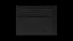 Leon Leather Cardholder - Black